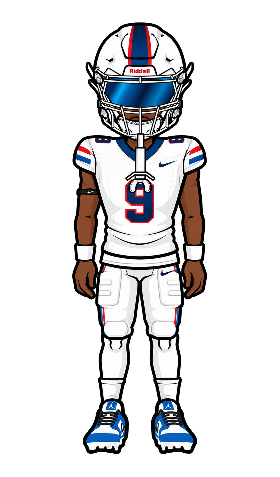 Signature Tyke football artwork